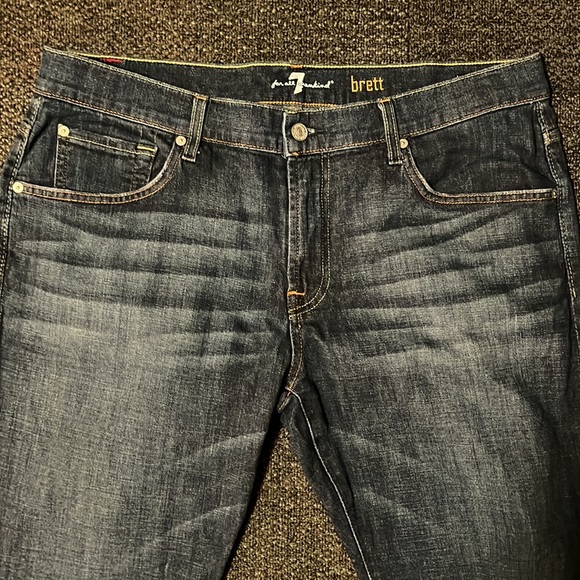7 for all mankind Brett jeans - Picture 2 of 5